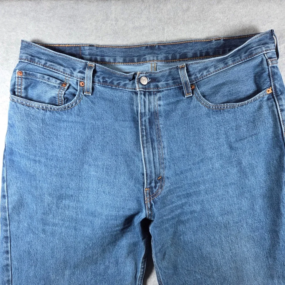 Levi's 550 Relaxed Fit Men's 40x32 Blue Medium Wash Denim Jeans W40 L32